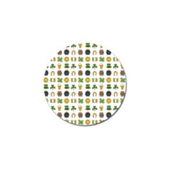 St Patricks Day Pattern Golf Ball Marker by Valentinaart