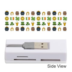 St Patricks Day Pattern Memory Card Reader (stick) by Valentinaart