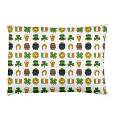 St Patricks Day Pattern Pillow Case (two Sides) by Valentinaart