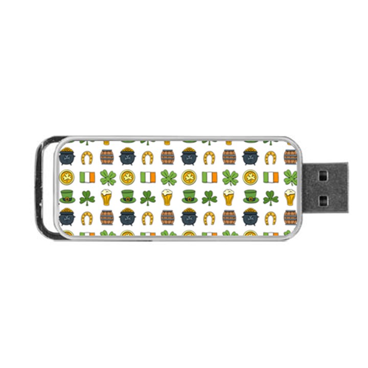 St Patricks day pattern Portable USB Flash (One Side)