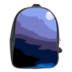 Nature Night School Bag (large) by LoolyElzayat