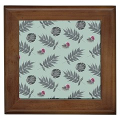 Tropical Pattern Framed Tiles by LoolyElzayat