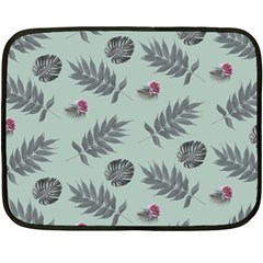 Tropical Pattern Fleece Blanket (mini) by LoolyElzayat