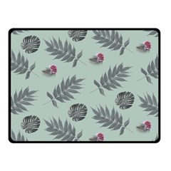 Tropical Pattern Fleece Blanket (small) by LoolyElzayat