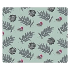 Tropical Pattern Double Sided Flano Blanket (small)  by LoolyElzayat