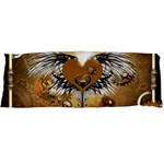 Wonderful Steampunk Heart With Wings, Clocks And Gears Body Pillow Case Dakimakura (Two Sides) Back