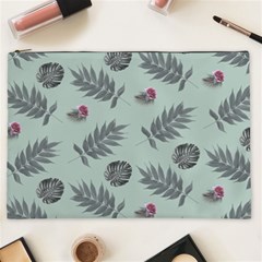 Tropical Pattern Cosmetic Bag (xxl) by LoolyElzayat