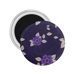 Purple flowers 2.25  Magnets