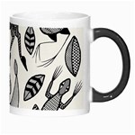 African Senufo Korhogo Tribal Ethnic Art Elements Vector Morph Mugs Right