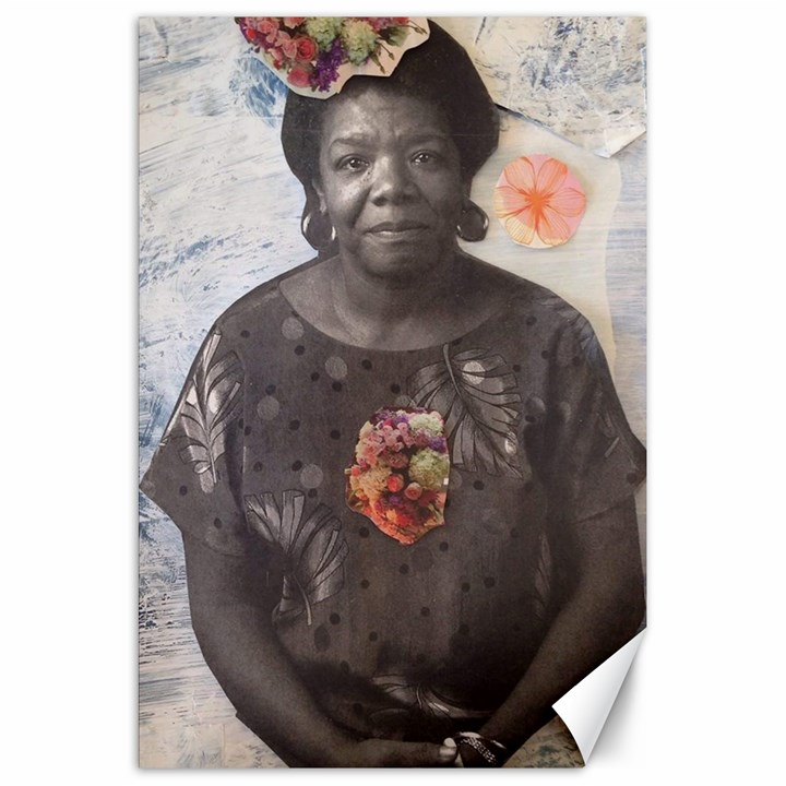 Maya Angelou Canvas 20  x 30 