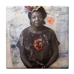 Maya Angelou Tile Coasters by itshanapa