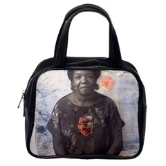 Maya Angelou Classic Handbag (one Side) by itshanapa