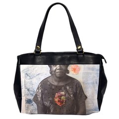 Maya Angelou Oversize Office Handbag (2 Sides) by itshanapa