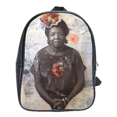 Maya Angelou School Bag (xl) by itshanapa