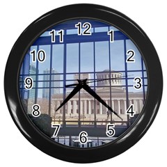 Ohio Statehouse Wall Clock (black) by Riverwoman