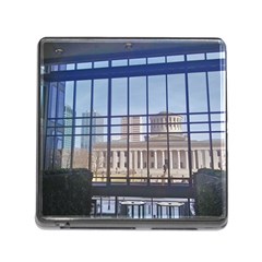 Ohio Statehouse Memory Card Reader (square 5 Slot) by Riverwoman