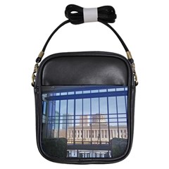 Ohio Statehouse Girls Sling Bag by Riverwoman