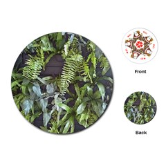 Living Wall Playing Cards (round) by Riverwoman