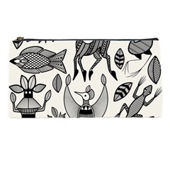 African Senufo Korhogo Tribal Ethnic Art  Pencil Cases by BluedarkArt