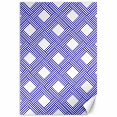 Textile Cross Seamless Pattern Canvas 12  X 18  by Pakrebo