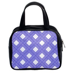 Textile Cross Seamless Pattern Classic Handbag (two Sides) by Pakrebo