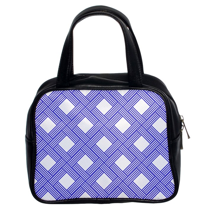 Textile Cross Seamless Pattern Classic Handbag (Two Sides)