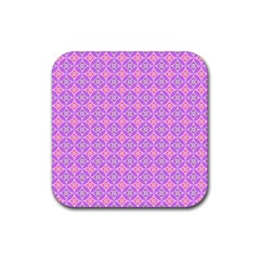 Wreath Differences Rubber Coaster (square) 