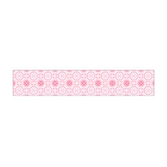 Traditional Patterns Pink Octagon Flano Scarf (mini) by Pakrebo