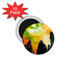 Forest Trees Nature Wood Green 1 75  Magnets (10 Pack)  by Pakrebo