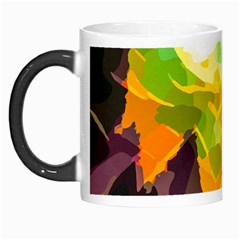 Forest Trees Nature Wood Green Morph Mugs by Pakrebo