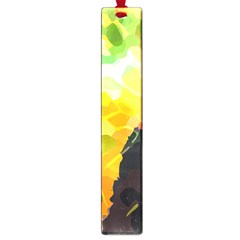 Forest Trees Nature Wood Green Large Book Marks by Pakrebo