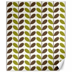 Leaf Plant Pattern Seamless Canvas 20  X 24  by Pakrebo