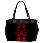 Skull & Hand bones- Oversize Office Handbag (Two Sides) Front