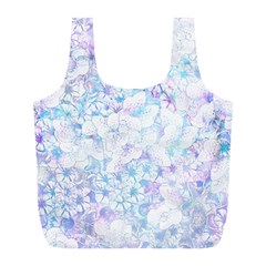 Blossom In A Hundred - Full Print Recycle Bag (l) by WensdaiAmbrose