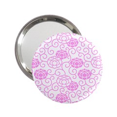 Peony Asia Spring Flowers Natural 2 25  Handbag Mirrors by Pakrebo