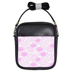 Peony Asia Spring Flowers Natural Girls Sling Bag by Pakrebo