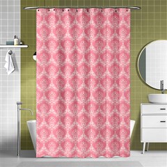 Damask Floral Design Seamless Shower Curtain 48  X 72  (small)  by Pakrebo