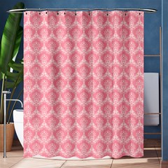 Damask Floral Design Seamless Shower Curtain 60  X 72  (medium)  by Pakrebo