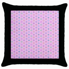 A Hexagonal Pattern Unidirectional Throw Pillow Case (black) by Pakrebo