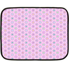 A Hexagonal Pattern Unidirectional Double Sided Fleece Blanket (mini)  by Pakrebo