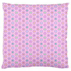 A Hexagonal Pattern Unidirectional Large Cushion Case (one Side) by Pakrebo