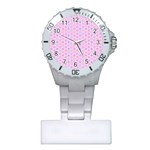 A Hexagonal Pattern Unidirectional Plastic Nurses Watch Front