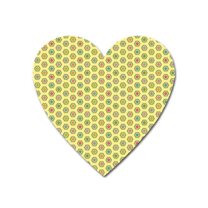 A Hexagonal Pattern Unidirectional Heart Magnet