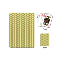 A Hexagonal Pattern Unidirectional Playing Cards (mini) by Pakrebo