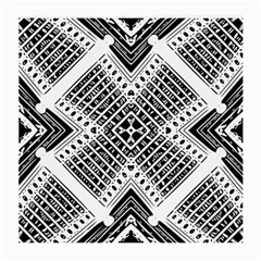 Pattern Tile Repeating Geometric Medium Glasses Cloth (2-side) by Pakrebo