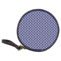 Wreath Differences Indigo Deep Blue Classic 20-cd Wallets by Pakrebo