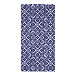 Wreath Differences Indigo Deep Blue Shower Curtain 36  X 72  (stall)  by Pakrebo