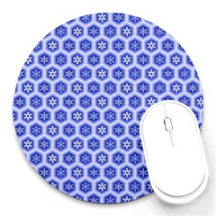 A Hexagonal Pattern Unidirectional Round Mousepads by Pakrebo