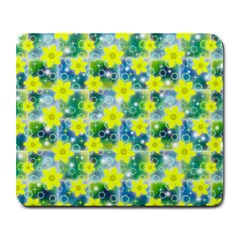 Narcissus Yellow Flowers Winter Large Mousepads