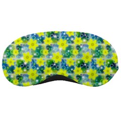 Narcissus Yellow Flowers Winter Sleeping Masks by Pakrebo